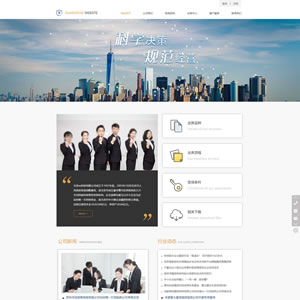 担保公司网站建设 担保公司网站设计模板